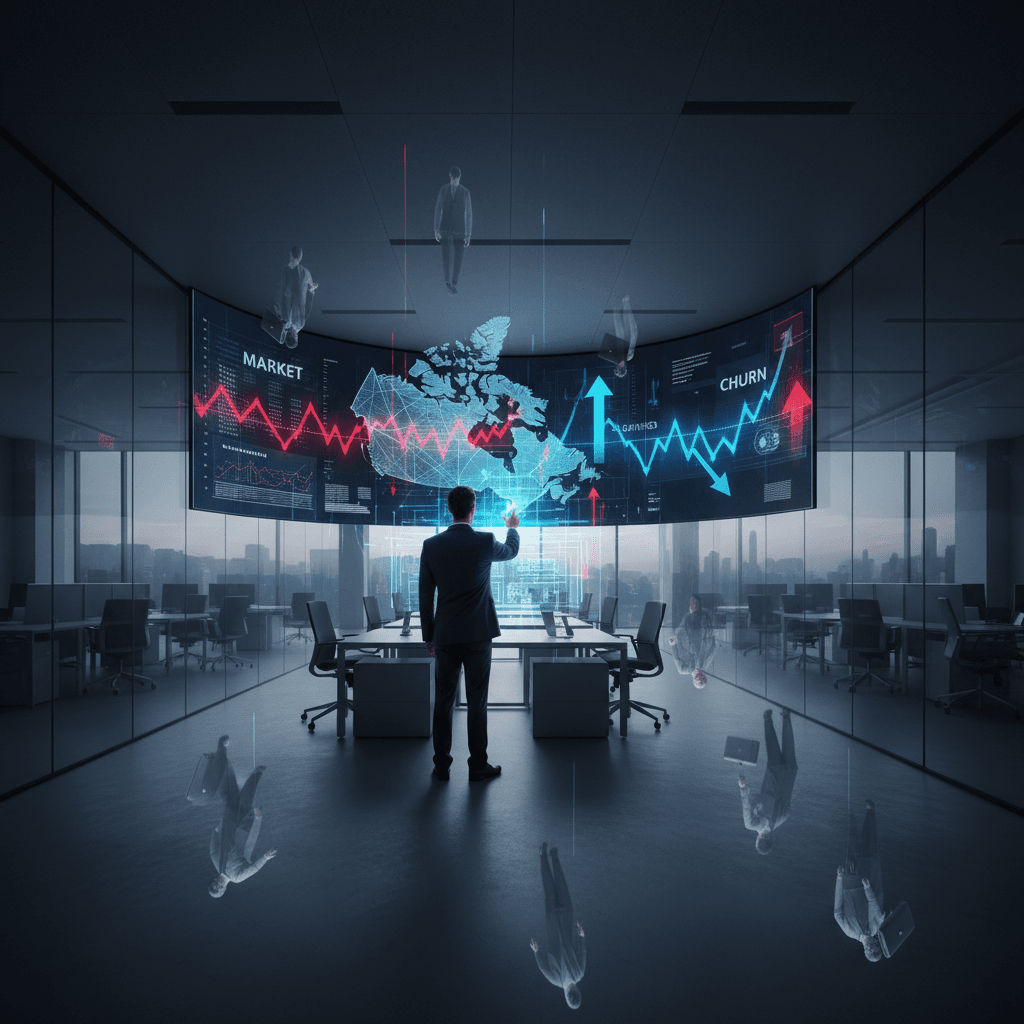 Job Market Churn: 84,000 Jobs Vanish in Canada, US Claims at 213,000